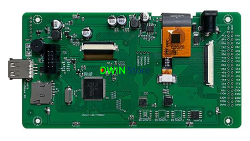 EKT050A DWIN T5L0 UART HMI 5" TN-TFT ЖК-дисплей с оценочной платой разработки фото 2