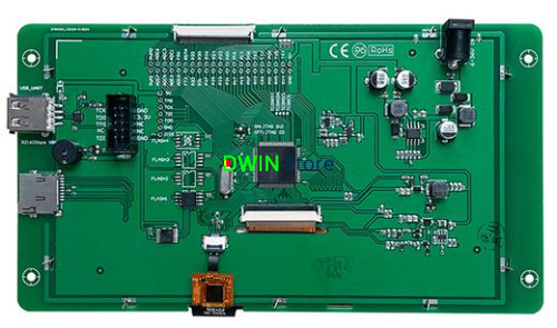 EKT070A DWIN T5L0 UART HMI 7" TN ЖК-дисплей с оценочной платой разработки фото 2