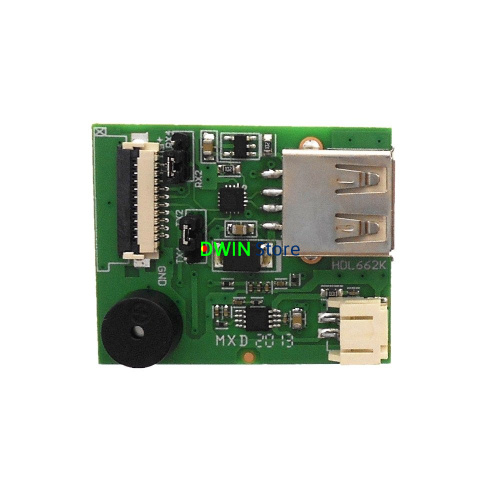 HDL662K DWIN плата отладки с разъемом FCC10Pin 0.5мм, Speaker 2Pin и USB интерфейсом фото 5