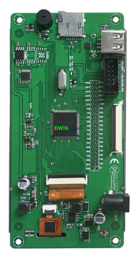 EKT050B DWIN T5L0 HMI 5" IPS-TFT ЖК-дисплей с оценочной платой разработки фото 2