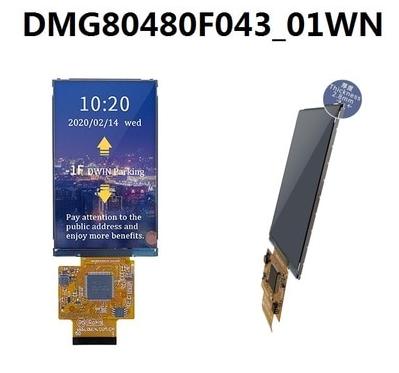 DMG80480F043_01W DWIN T5L0 UART HMI 4.3" ультратонкий IPS ЖК-дисплей