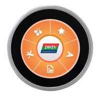 DMG48480C021_13WTC DWIN T5L0-Q88 UART HMI круглый поворотный 2.1" IPS ЖК-дисплей коммерческого класса с сенсорной ёмкостной панелью