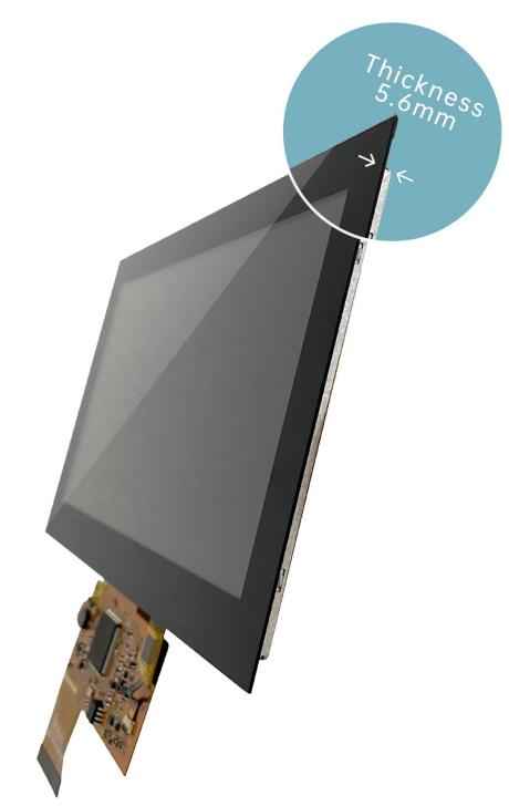 DMG10600F070_02W DWIN T5L0 HMI 7" супертонкий ЖК-дисплей COF серии