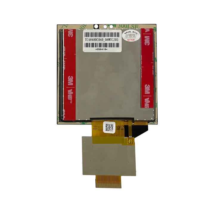 TC48480C040_08WTCZ03 DWIN 4" супертонкий ЖК-дисплей COF (специально для термостатов) с OCA-клеенным ёмкостным сенсором