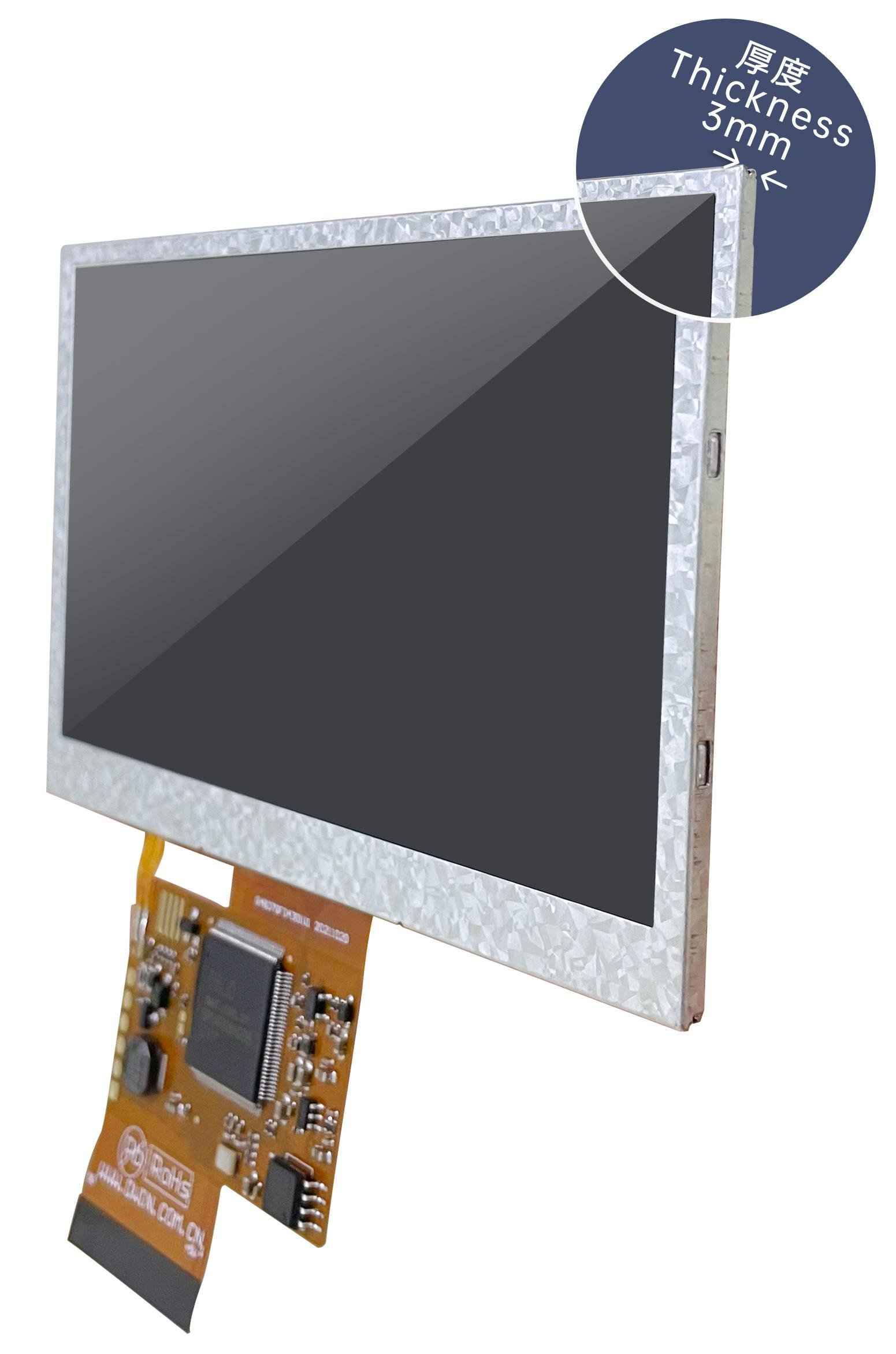 DMG48270F043_01W DWIN T5L0 UART HMI 4.3" ультратонкий TN ЖК-дисплей COF-серии