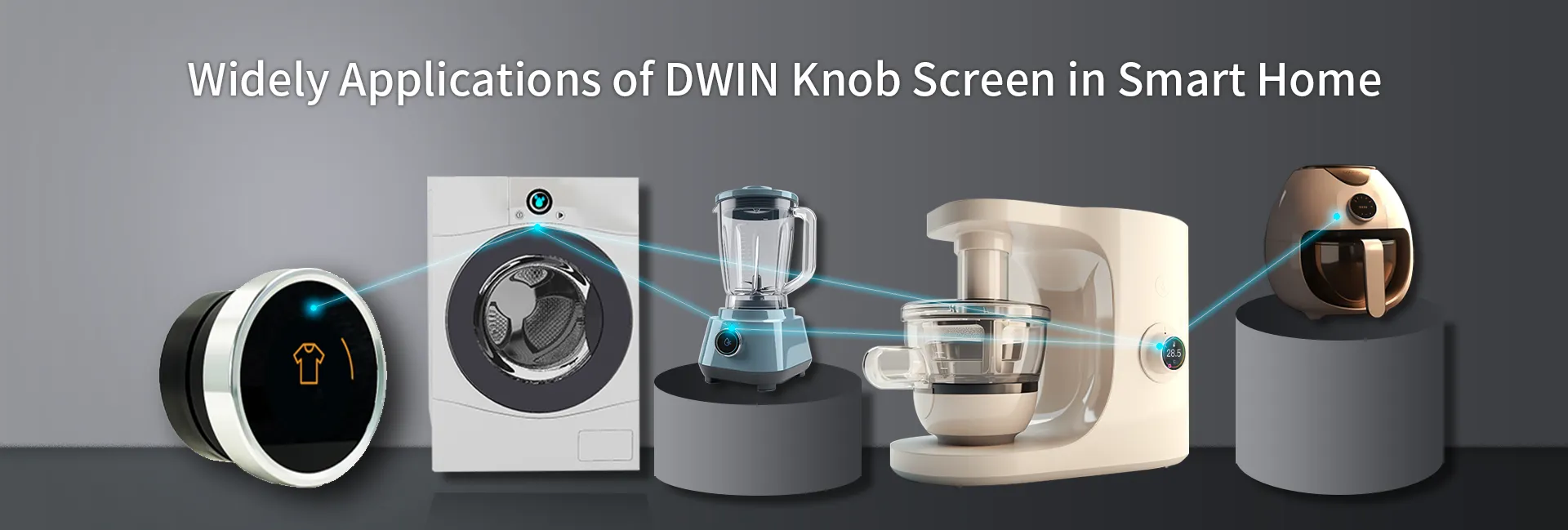 DMG24240C015_13WN DWIN T5L0 UART HMI 1.54" IPS круглый ЖК-дисплей коммерческого класса