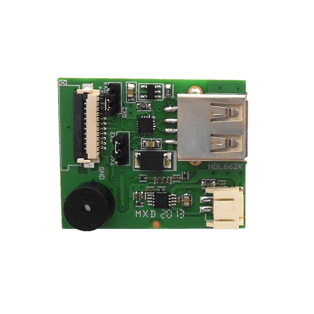 HDL662K DWIN плата отладки с разъемом FCC10Pin 0.5мм, Speaker 2Pin и USB интерфейсом
