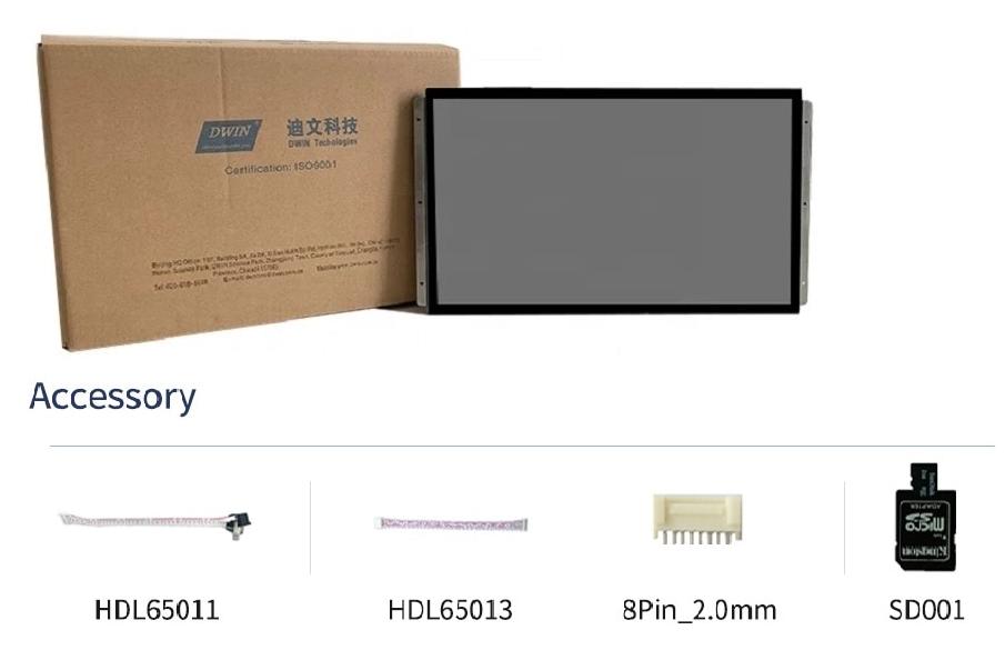 DMG80480T070_41W DWIN T5L HMI 7" TN TFT цифровой видеоэкран промышленного класса