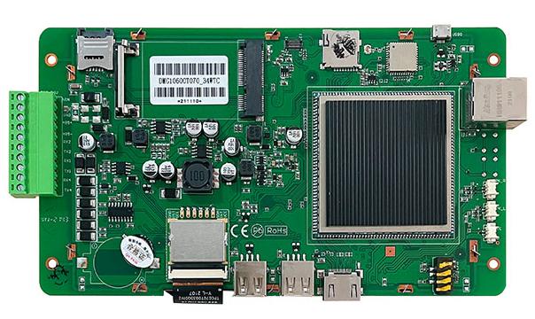 DMG10600T070_34WTC DWIN 7" Android IPS ЖК-дисплей промышленного класса с сенсорной ёмкостной панелью