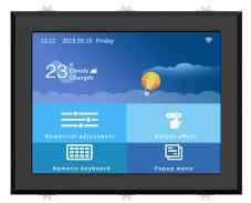 DMG10768T150_15WTR DWIN T5L2 UART 15" IPS ЖК-дисплей 1024*768 в корпусе промышленного класса