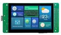 EKT050A DWIN T5L0 UART HMI 5" TN-TFT ЖК-дисплей с оценочной платой разработки