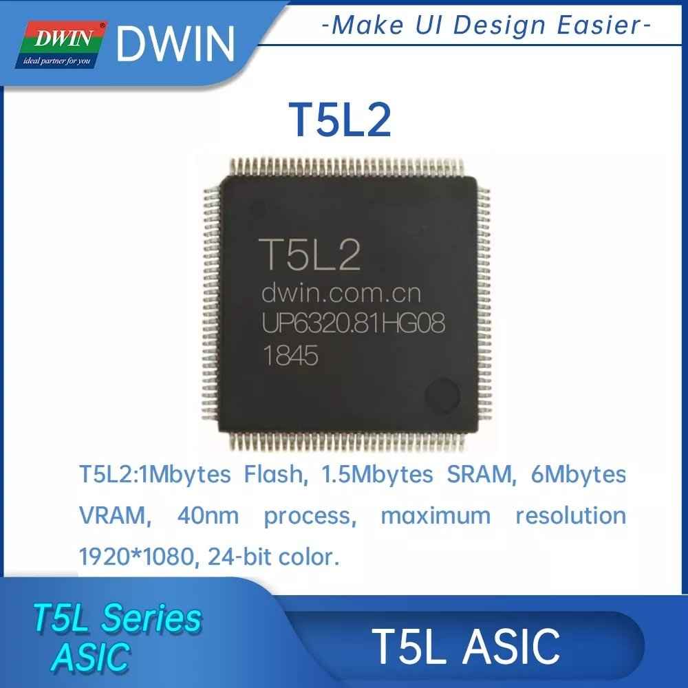 DMG10600T101_A5W DWIN T5L2 UART HMI 10.1" Modbus IPS ЖК-дисплей промышленного класса