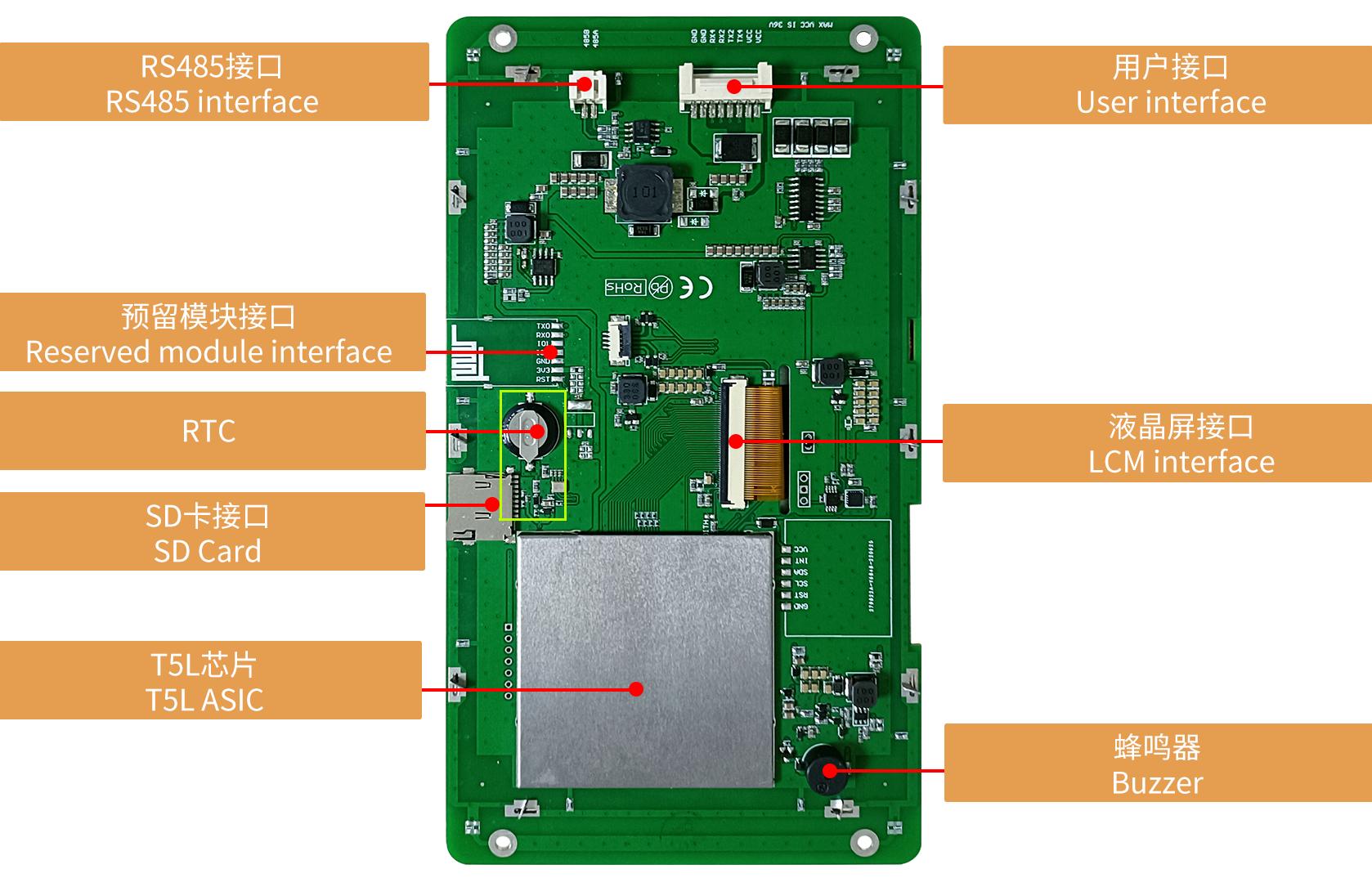DMG10600S070_03W DWIN T5L2 HMI 7" IPS ЖК-дисплей для суровых условий эксплуатации