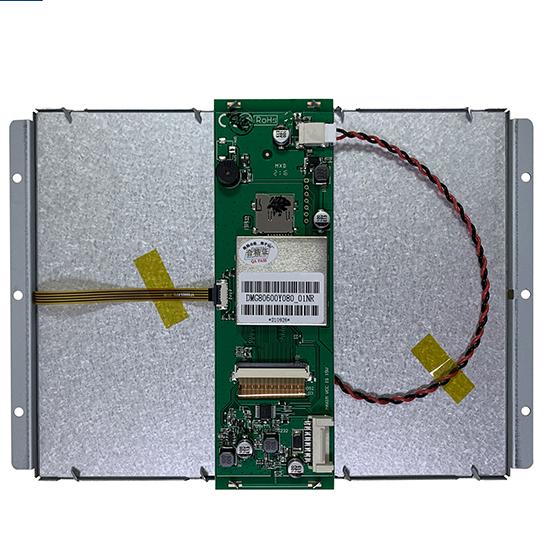 DMG80600Y080_01NR DWIN T5L1 UART HMI 8" TV-TN ЖК-дисплей класса красоты с сенсорной резистивной панелью