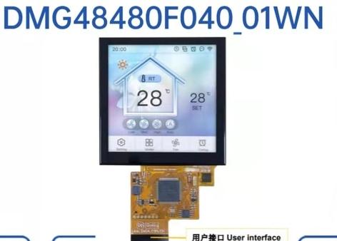 DMG48480F040_01W DWIN T5L0 UART HMI 4.0" ультратонкий IPS ЖК-дисплей COF серии