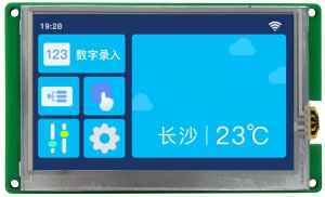 DMG80480T043_09W DWIN T5L0 UART HMI 4.3" IPS ЖК-дисплей промышленного класса