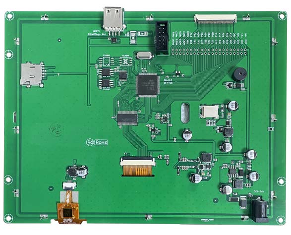 EKT080B DWIN T5L2 UART HMI 8" IPS ЖК-дисплей с оценочной платой разработки