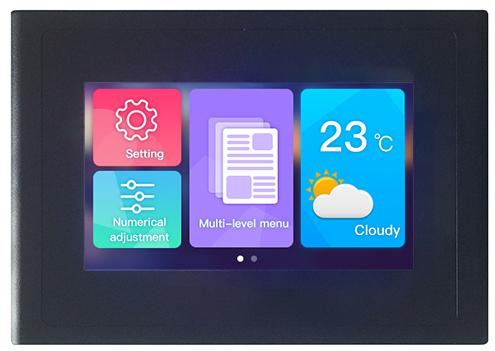 DMG48270C043_15WTR DWIN T5L0 UART HMI 4.3" TN ЖК-дисплей в корпусе коммерческого класса с сенсорной резистивной панелью