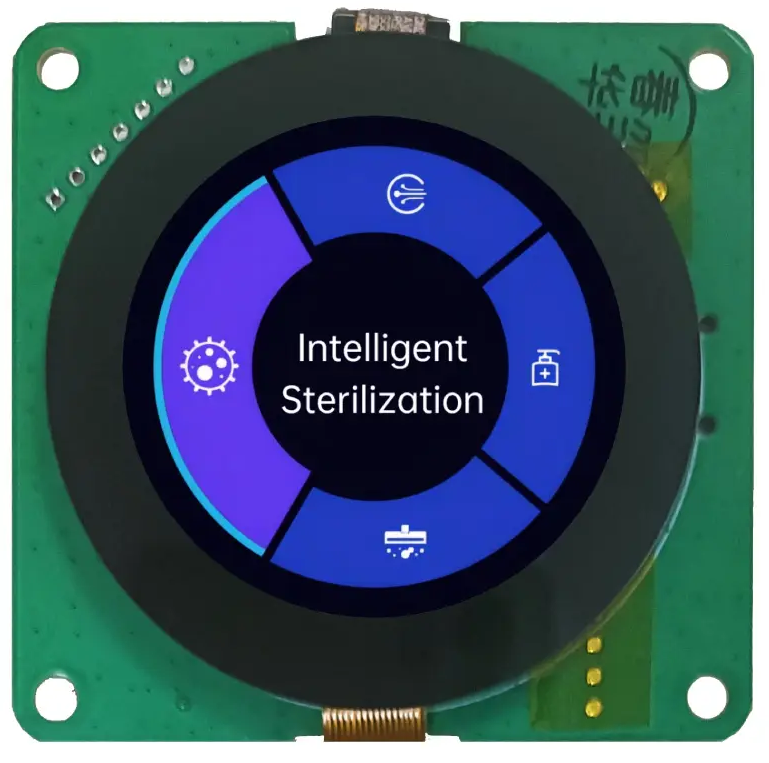 DMG40400C016_03W DWIN T5L0 UART HMI 1.6" круглый ЖК-дисплей коммерческого класса