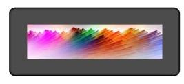 HDW088_A5001L DWIN 8.8" HMI IPS ЖК-дисплей 1920x480 с интерфейсом USB и HDMI и сенсорной ёмкостной панелью