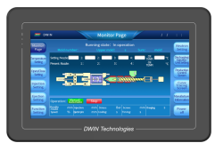 DMT10600T101_35WTC DWIN 10.1" HMI IPS Linux ЖК-дисплей 1024*600 в корпусе промышленного класса с сенсорной ёмкостной панелью