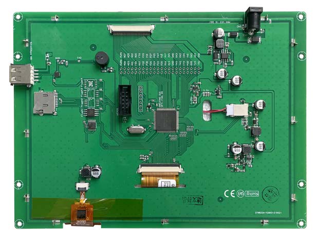 EKT080A DWIN T5L1 UART HMI 8" IPS-TFT ЖК-дисплей с оценочной платой разработки