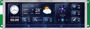 DMG12400C078_03W DWIN T5L2 UART HMI 7.8" IPS ЖК-дисплей коммерческого класса
