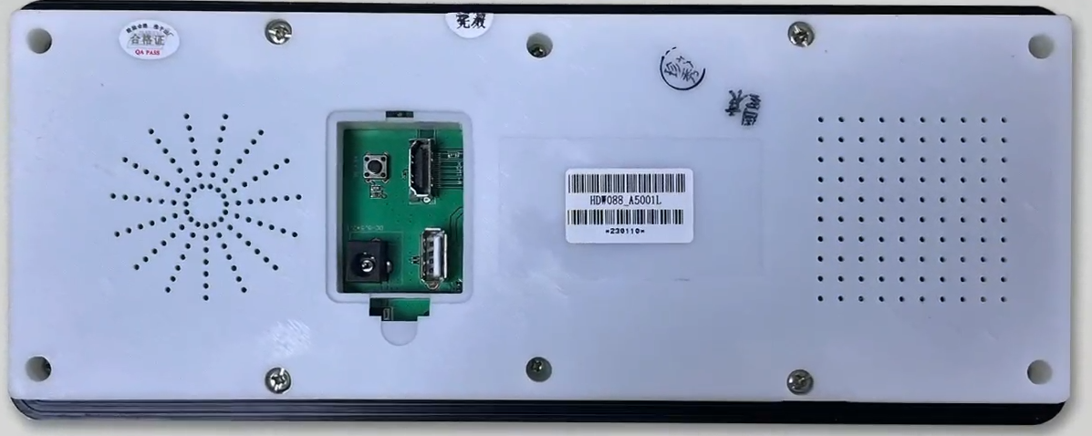 HDW088_A5001L DWIN 8.8" HMI IPS ЖК-дисплей 1920x480 с интерфейсом USB и HDMI и сенсорной ёмкостной панелью