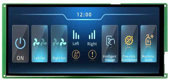 DMG16720C104_03W T5L2 UART HMI 10.4" IPS ЖК-дисплей коммерческого класса