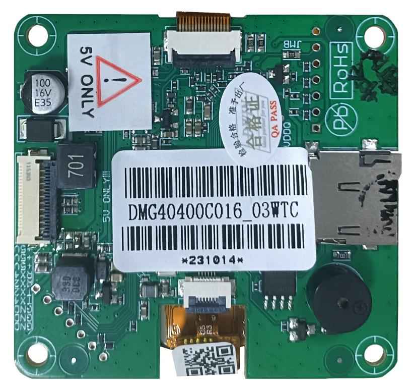 DMG40400C016_03W DWIN T5L0 UART HMI 1.6" круглый ЖК-дисплей коммерческого класса