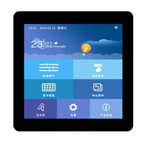 TC040C14U(W)04 DWIN 4" IoT Smart термостат 