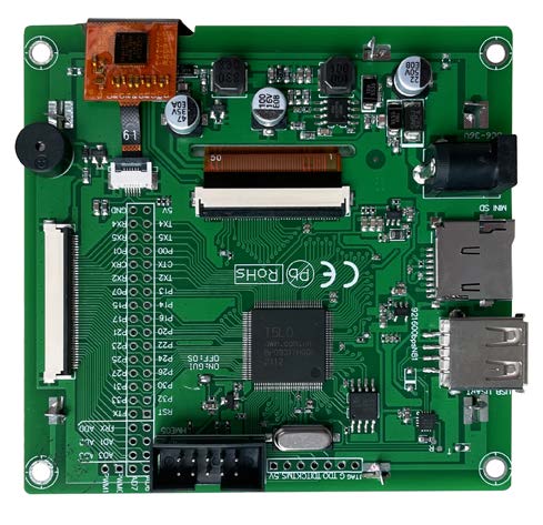 EKT040A DWIN T5L UART HMI 4" IPS ЖК-дисплей с оценочной платой разработки