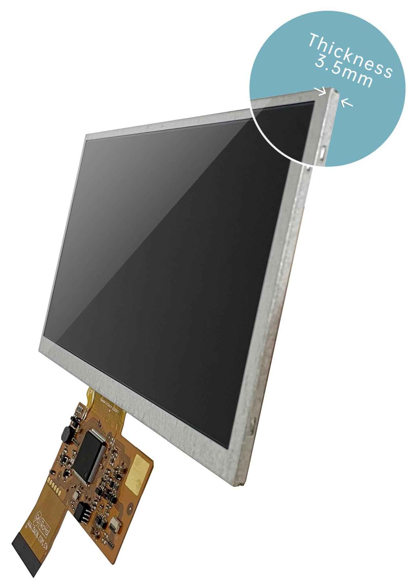 DMG10600F070_02W DWIN T5L0 HMI 7" супертонкий ЖК-дисплей COF серии
