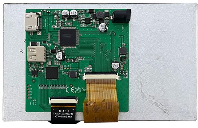 HDW070_008LZ01 DWIN 7.0" TN ЖК-дисплей 800x480 с USB и HDMI интерфейсом и сенсорной ёмкостной панелью