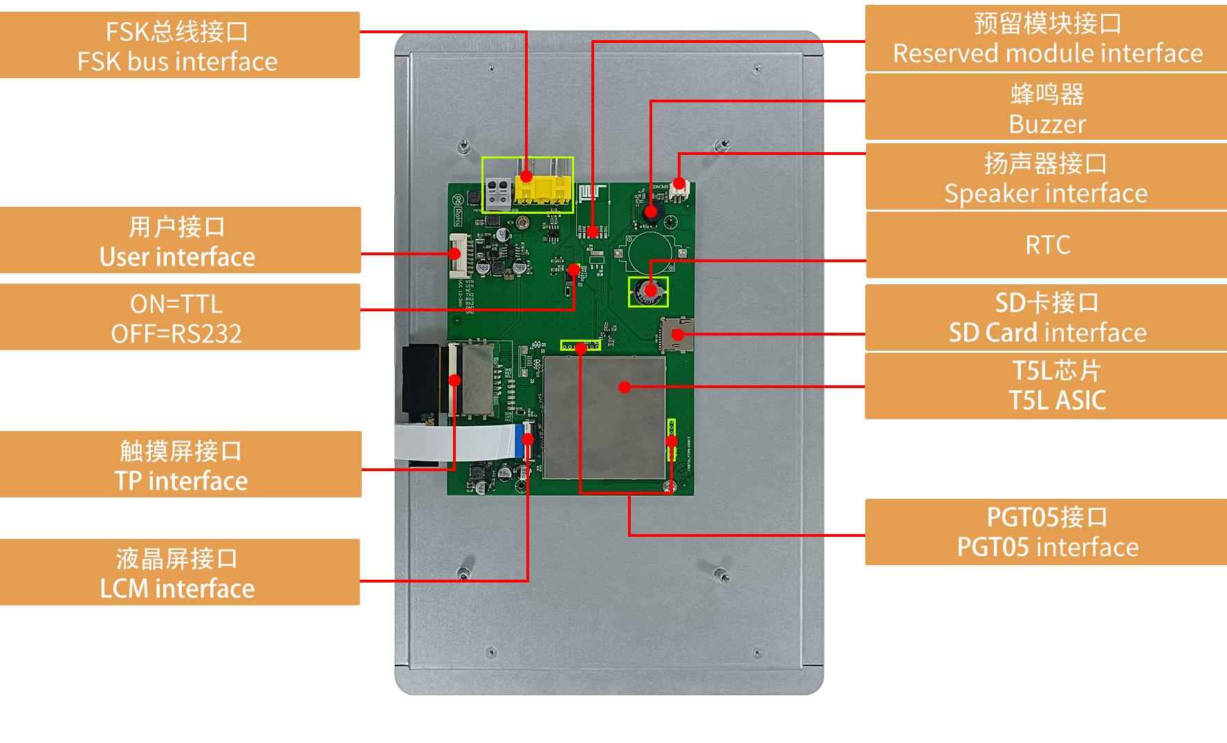 DMG19108C116_05W DWIN T5L2 UART HMI 11.6" IPS 2K HD ЖК-дисплей коммерческого класса