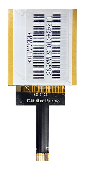 LI24240T015HA5598 DWIN 1.54" IPS ЖК-дисплей  240*240 с 4SPI интерфейсом