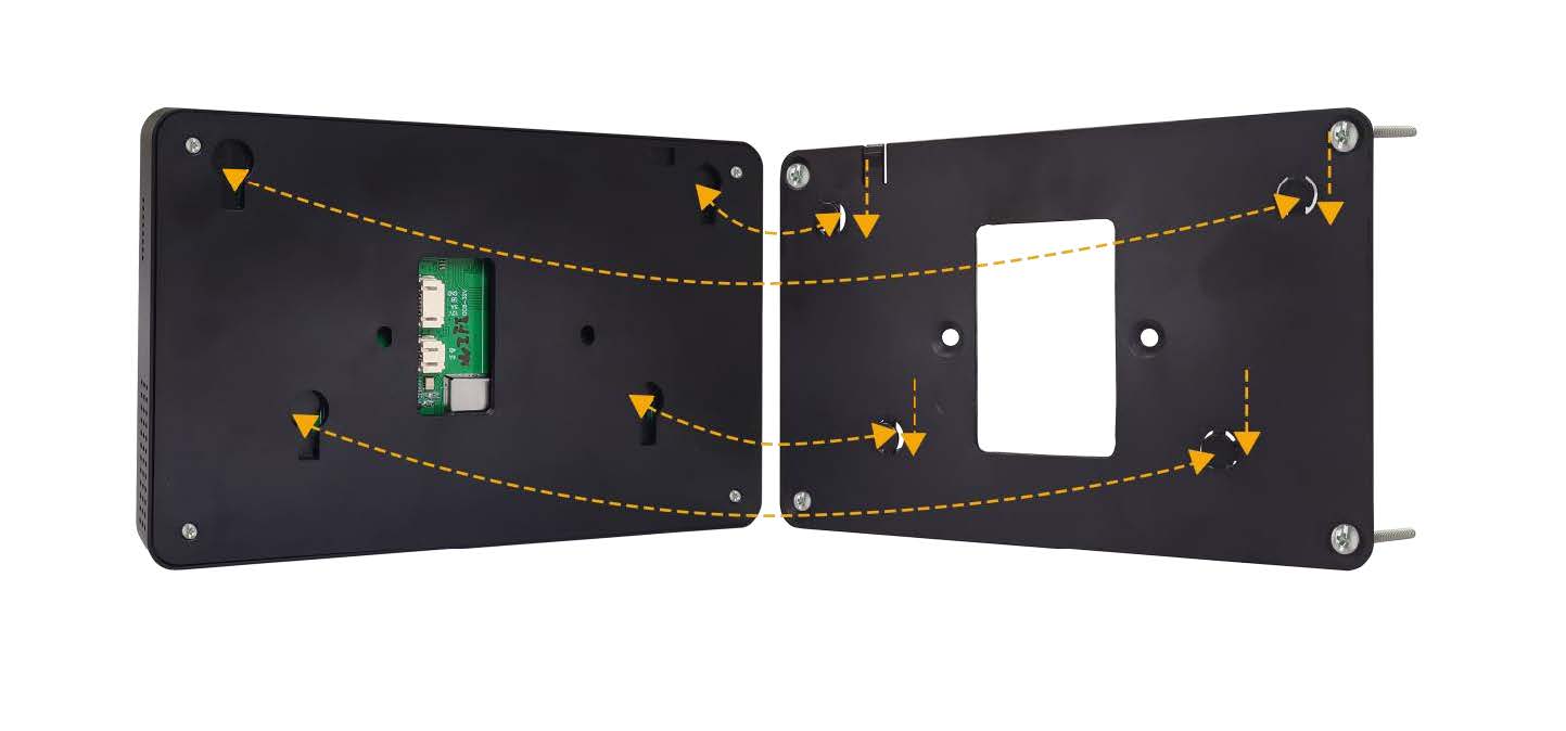 TC070C44W00 DWIN T5L0 UART 4" проводной контроллер IOT Smart Home c емкостным сенсорным экраном и модулем Wi-Fi Tuya