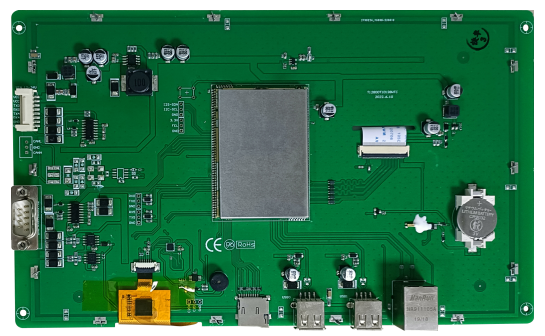 DMT12800T101_35WTC DWIN 10.1" Linux ЖК-дисплей 1280*800 промышленного класса с сенсорной ёмкостной панелью