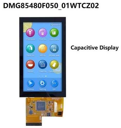 DMG85480F050_01W DWIN T5L0 COF UART HMI 5" ультратонкий IPS ЖК-дисплей