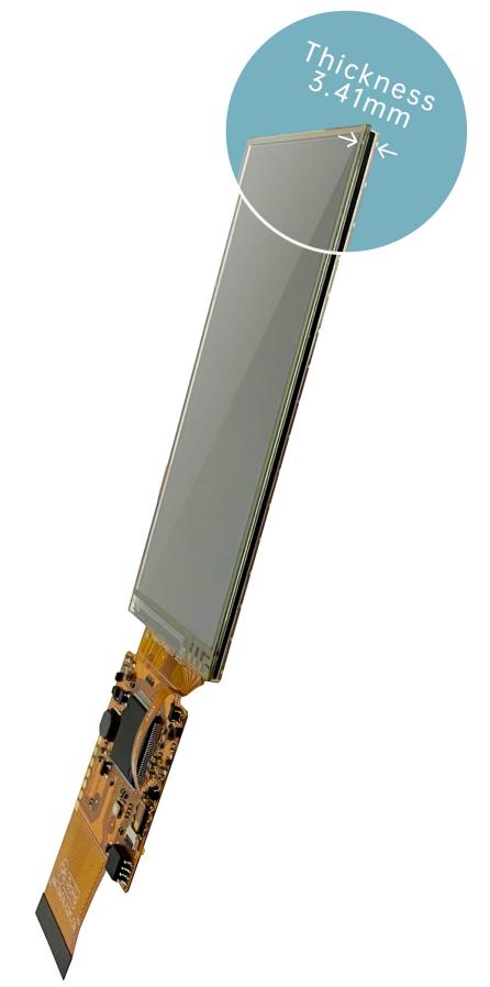 DMG40960F040_01W DWIN T5L0 HMI 4" супертонкий IPS ЖК-дисплей COF серии