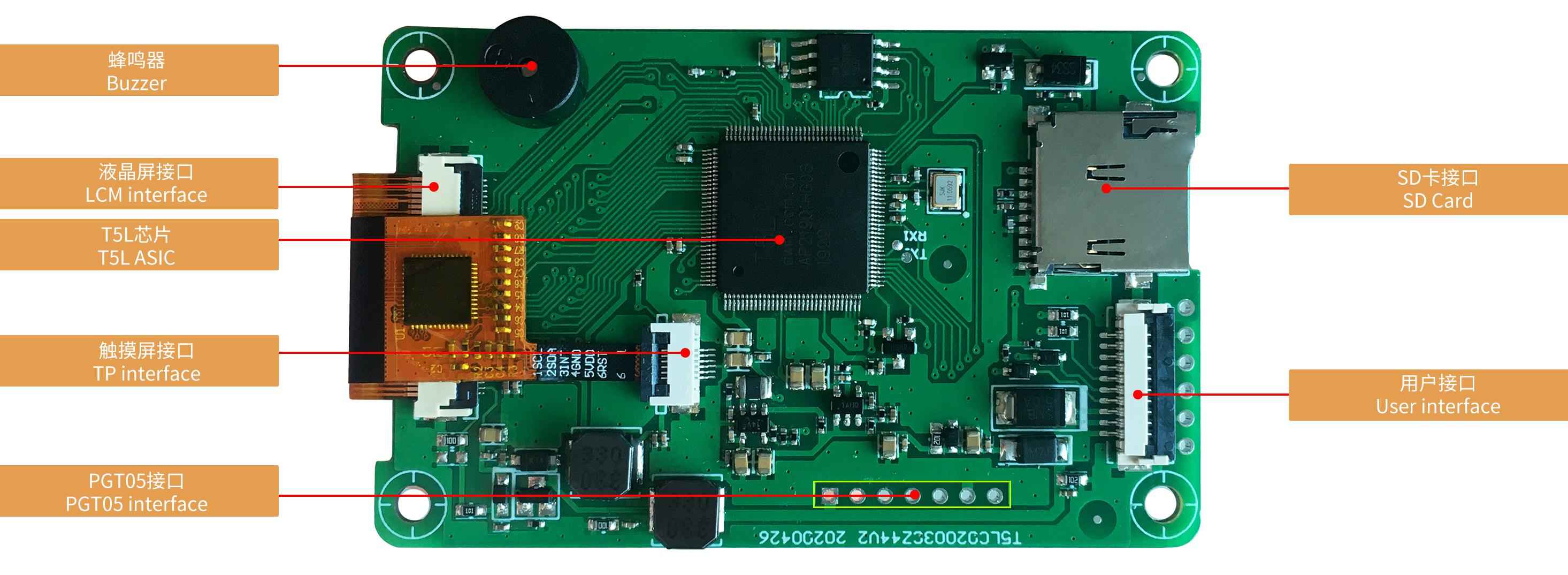 DMG32240C020_03W DWIN T5L1 UART HMI 2"  IPS ЖК-дисплей коммерческого класса