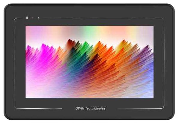 HDW070_A5001L DWIN 7" IPS ЖК-дисплей 1024x600 в корпусе с USB и HDMI интерфейсами и сенсорной ёмкостной панелью