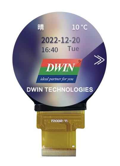 LI48480T021BA4098 DWIN 2.1" IPS ЖК-модуль 480×480 с RGB интерфейсом