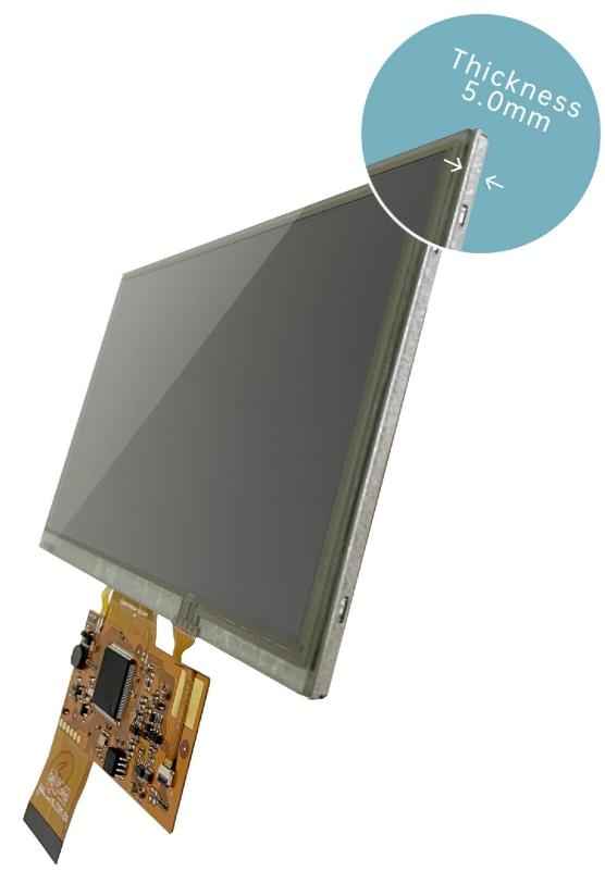 DMG10600F070_02W DWIN T5L0 HMI 7" супертонкий ЖК-дисплей COF серии