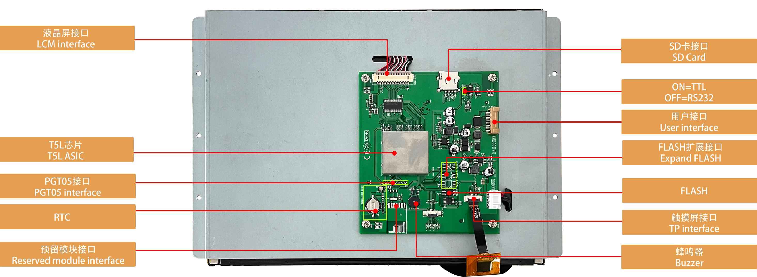  DMG10768T121_01W DWIN T5L2 UART HMI 12.1" IPS ЖК-дисплей промышленного класса
