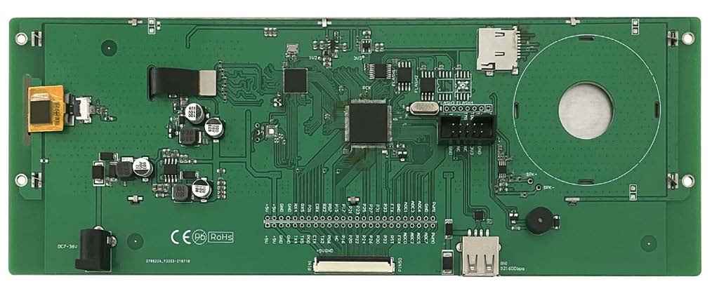 EKT088 DWIN T5L2 UART HMI 8.8" IPS ЖК-дисплей с оценочной платой разработки