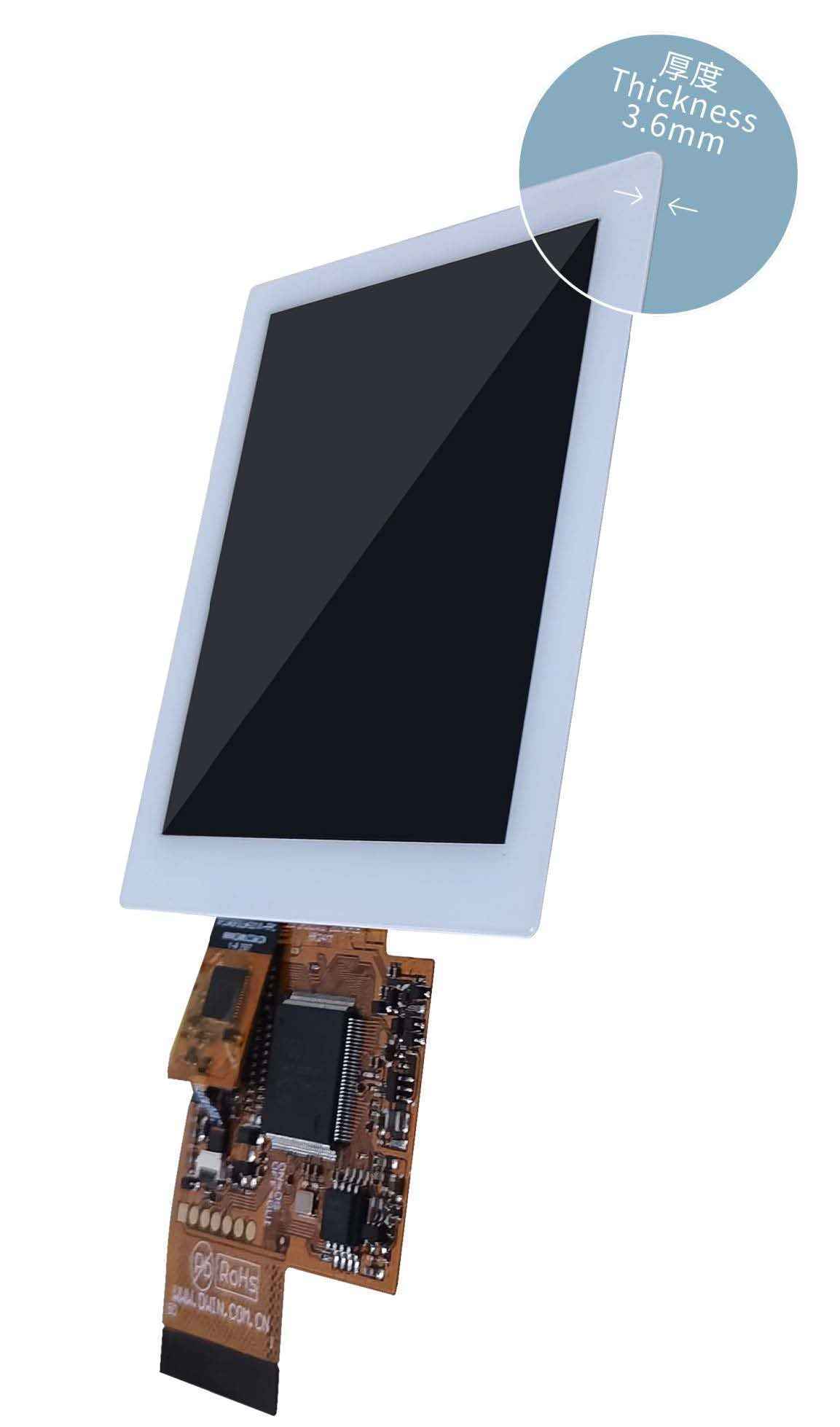 DMG72720F040_01W DWIN T5L1 UART HMI 4.0" ультратонкий IPS ЖК-дисплей COF серии