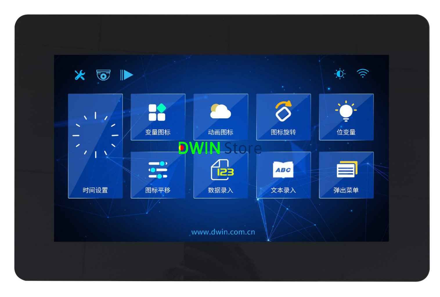 DMG19108C116_05W DWIN T5L2 UART HMI 11.6" IPS 2K HD ЖК-дисплей коммерческого класса