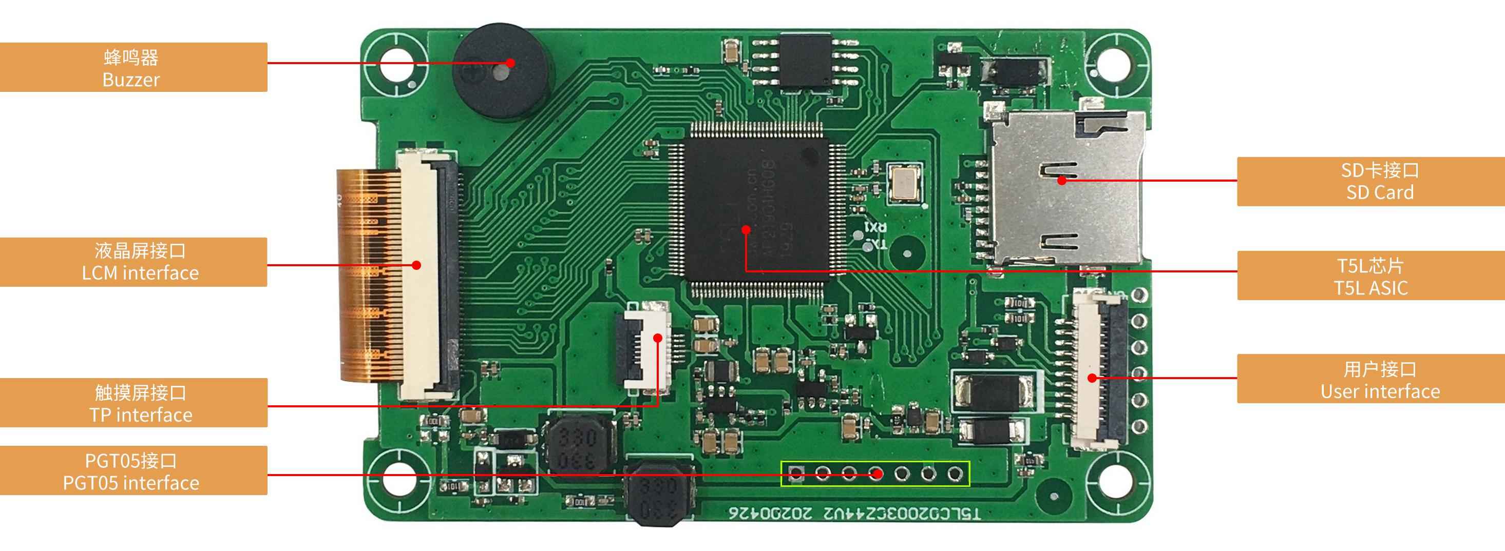 DMG32240C020_03W DWIN T5L1 UART HMI 2"  IPS ЖК-дисплей коммерческого класса
