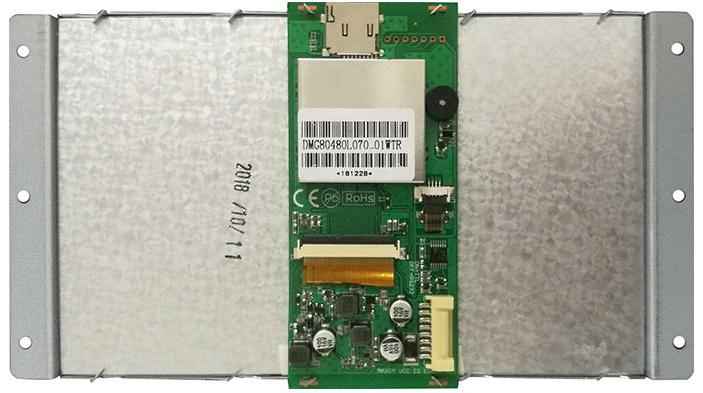 DMG80480L070_01WTR DWIN T5L1 UART HMI 7" TN-TFT ЖК-дисплей потребительского класса